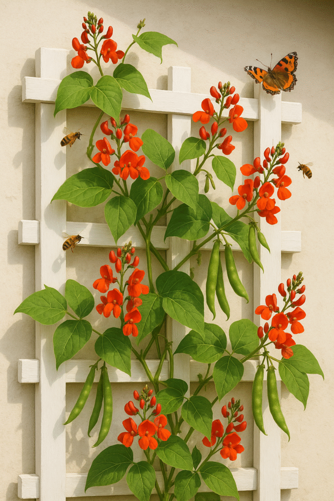 Scarlet Runner Beans