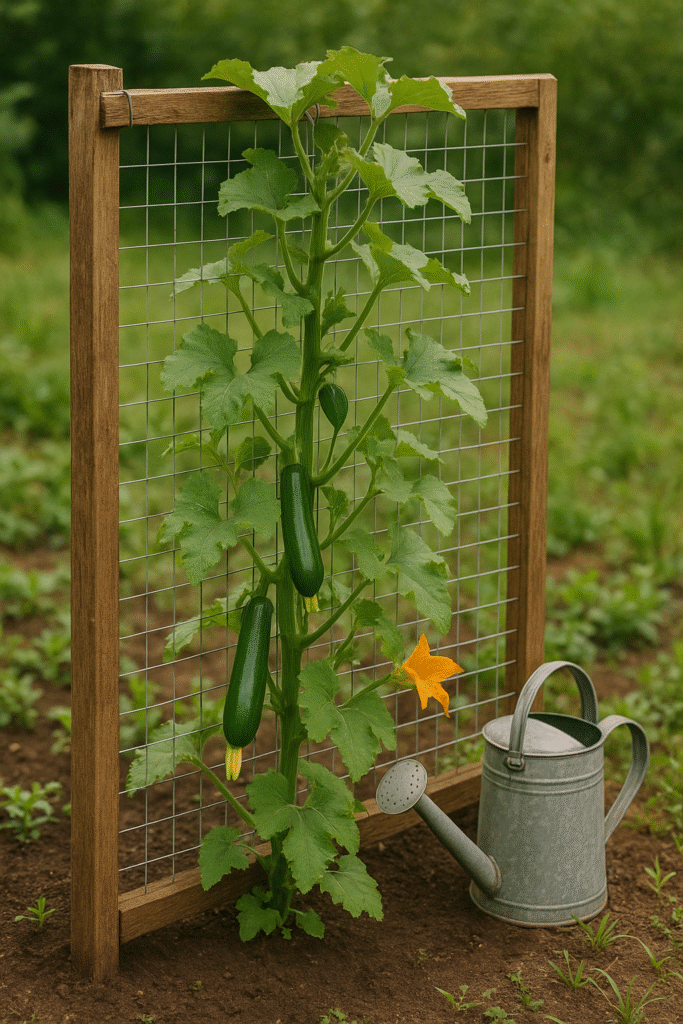 Climbing Zucchini