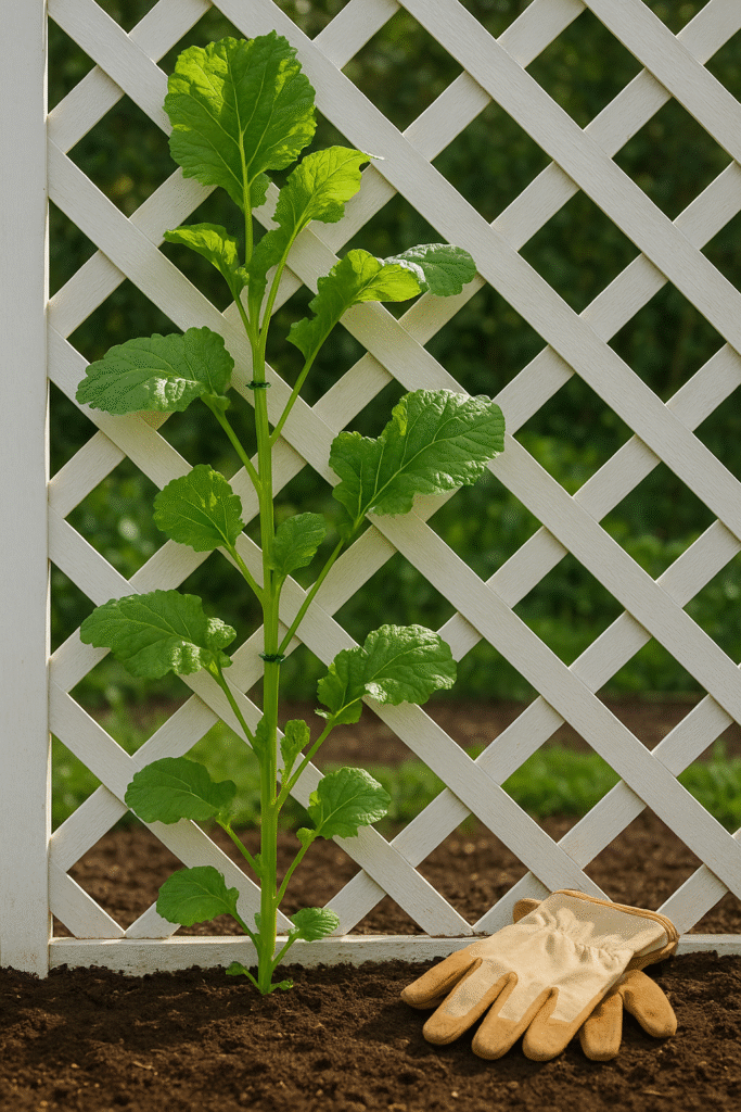 Climbing Mustard Greens
