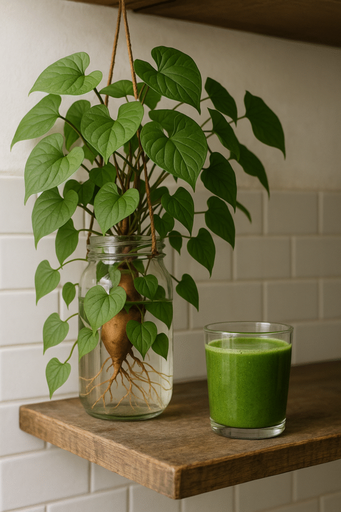 Sweet Potatoes (for Leaves)