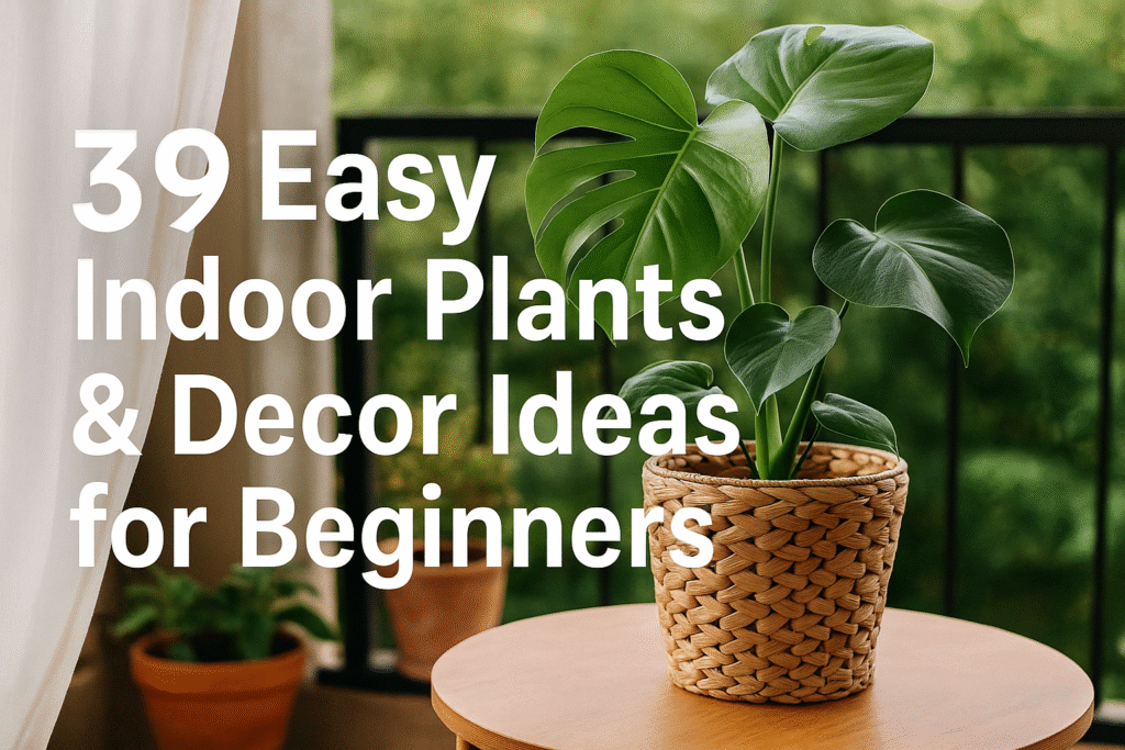 indoor plants decor apartments