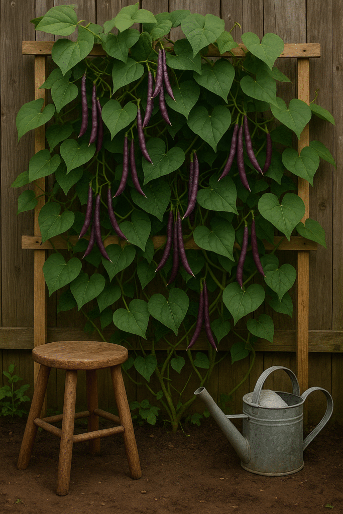 Nasturtium Beans (Pretend Edamame)