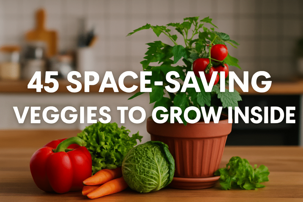 easy plants to grow indoors vegetable garden