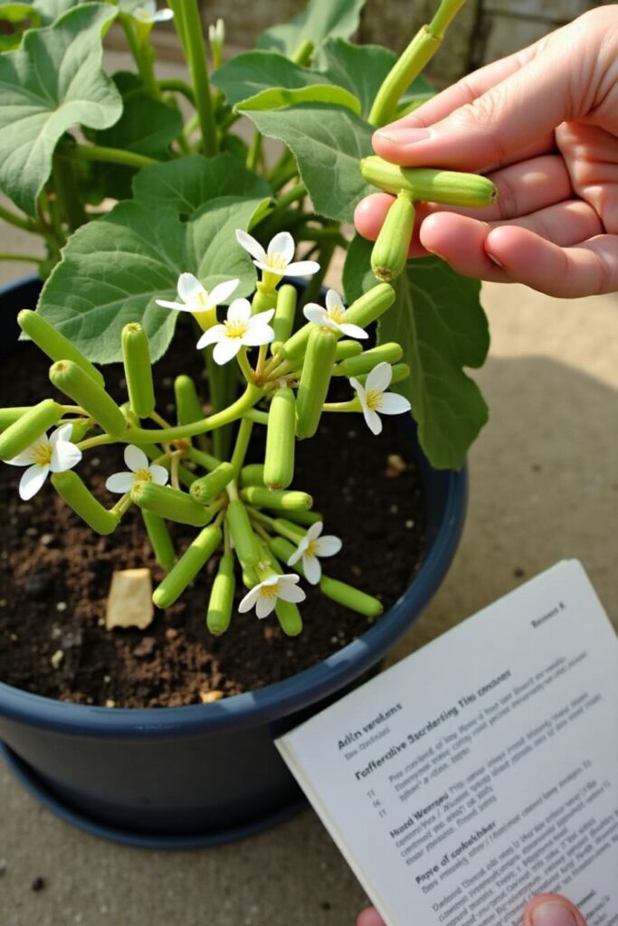 Okra (Dwarf Varieties)