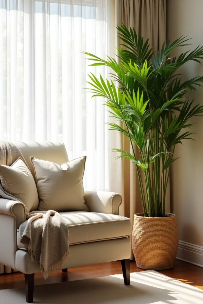 Bamboo Palm for Height and Elegance