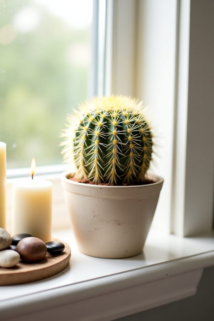Golden Barrel Cactus for Easy Maintenance