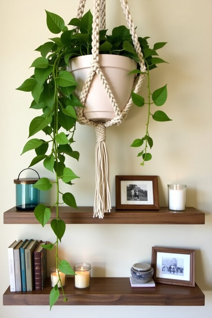 Pothos as Cascading Decor
