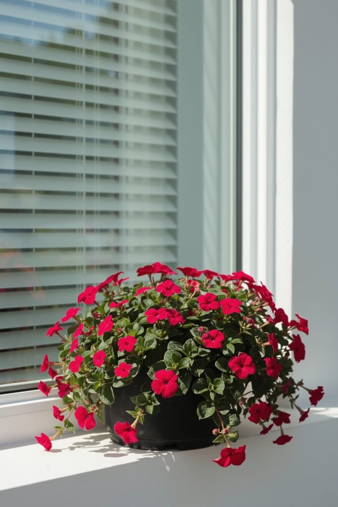 Verbena in Window Ledges