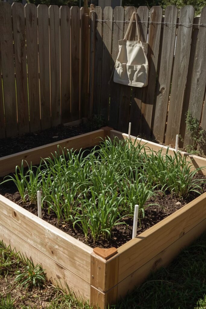 Asparagus in Deep Raised Beds