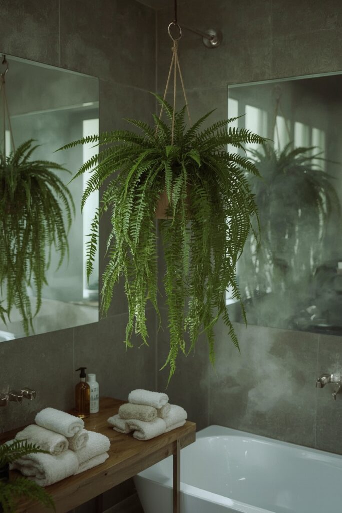 Indoor Ferns (e.g., Boston Fern)