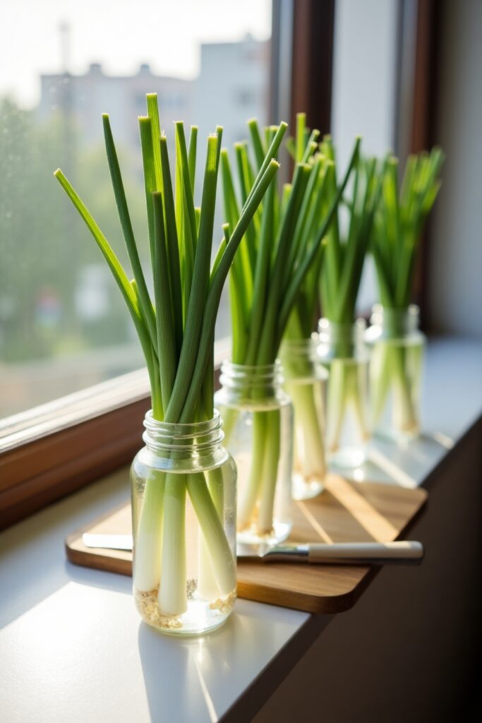 Green Onions from Scraps