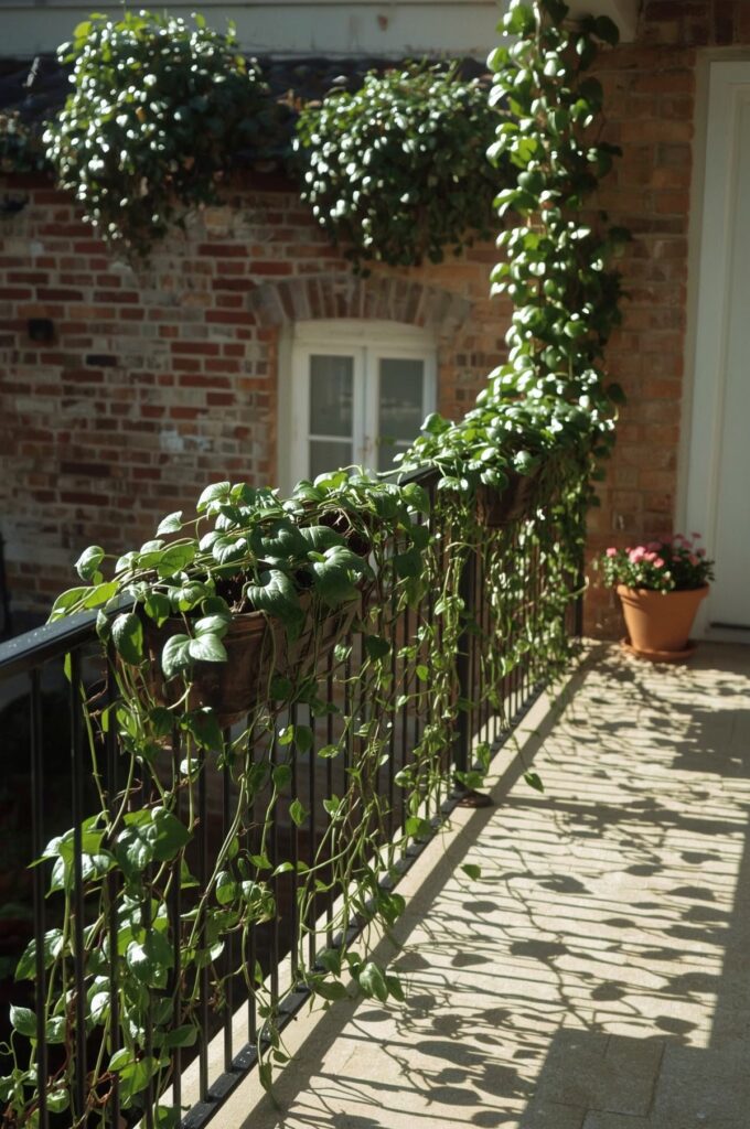 Ivy Draping from Rail Planters