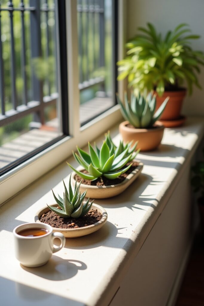 Succulent Trays for Sunny Spots
