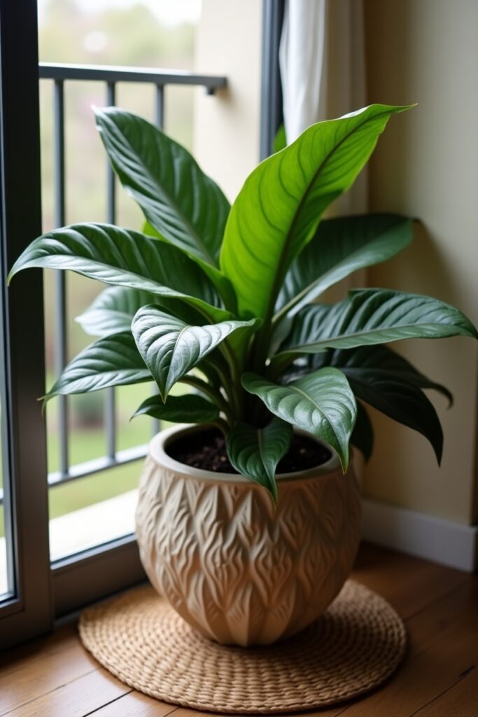 ZZ Plant for Shady Balconies