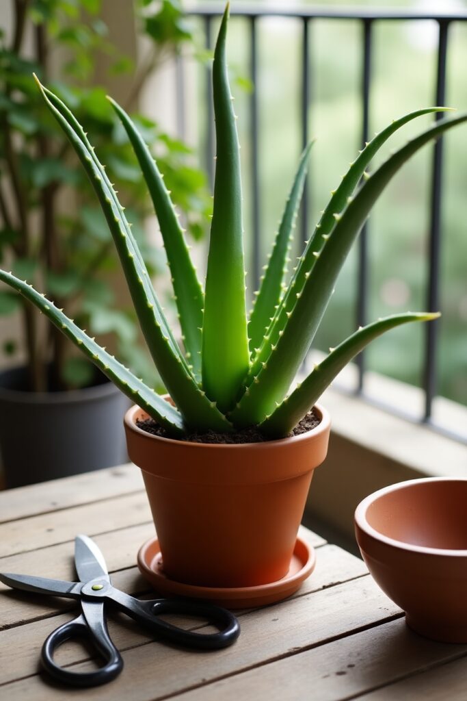 Aloe Vera for Utility and Greenery