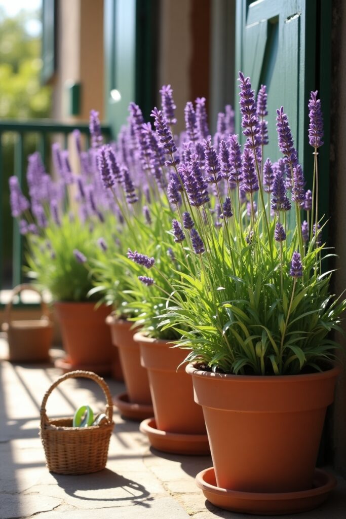 Lavender Pots for Fragrance