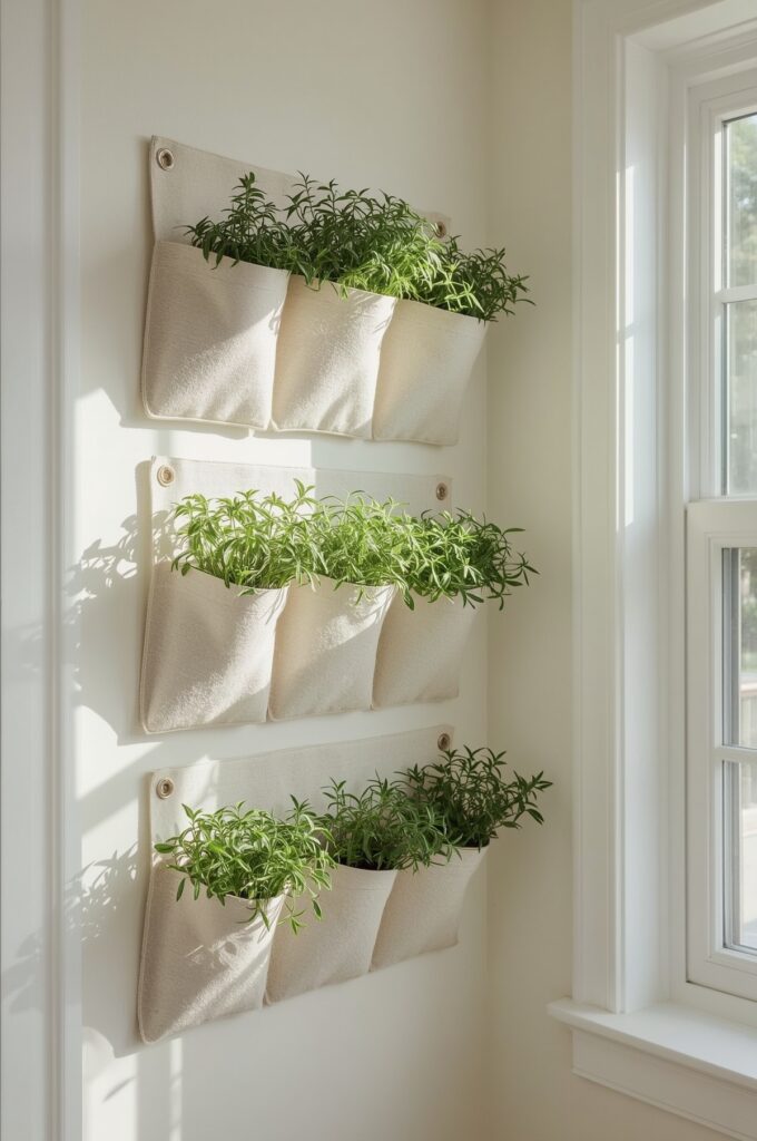 Wall Pocket Planters