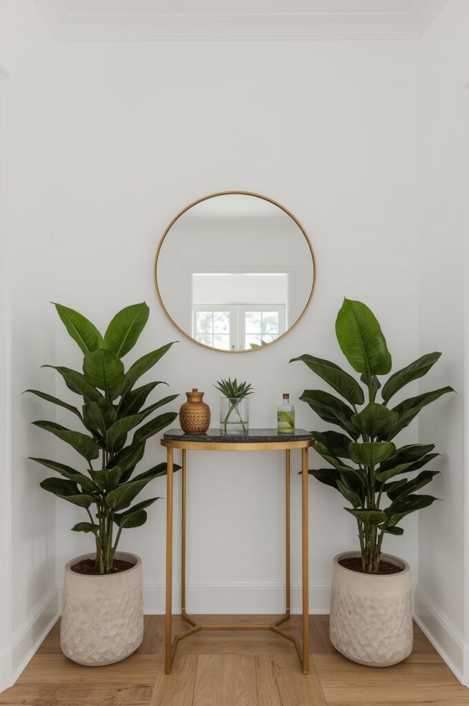 Mirror + Plant Combo