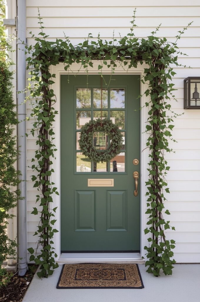 Doorway Climbing Trellis