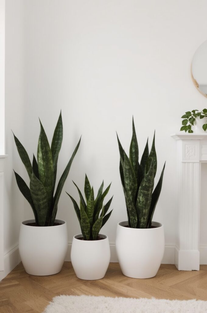 Minimalist White Pots