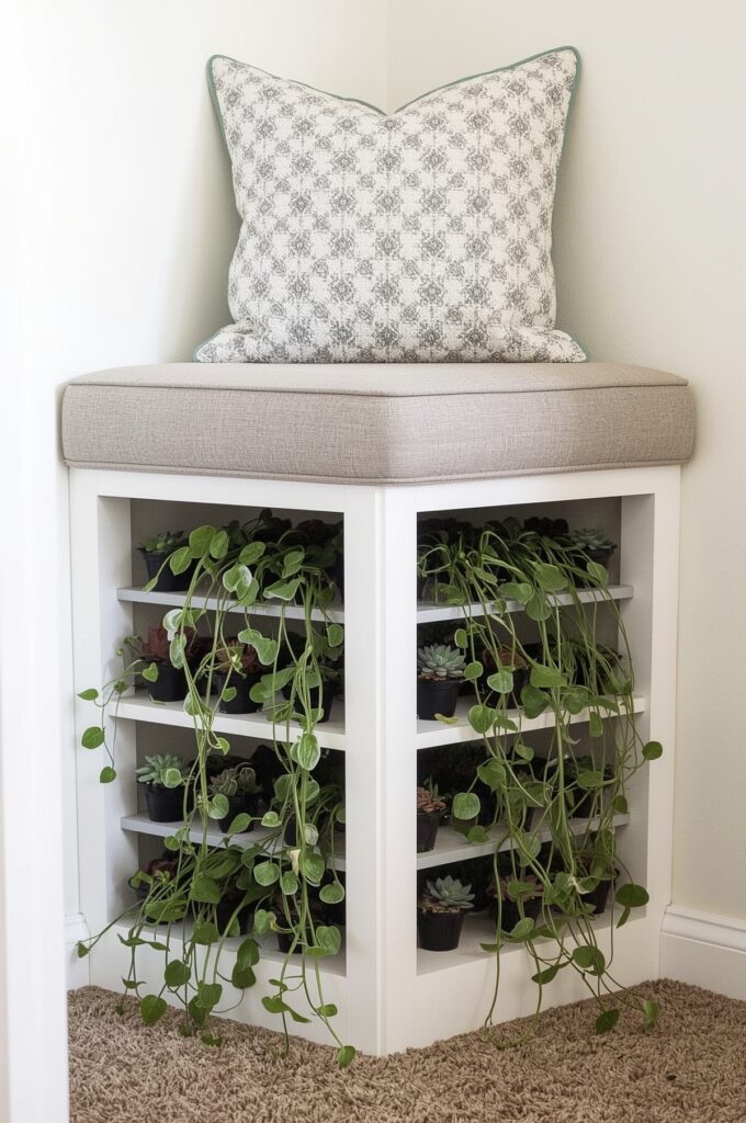 Plant Shelf Seating
