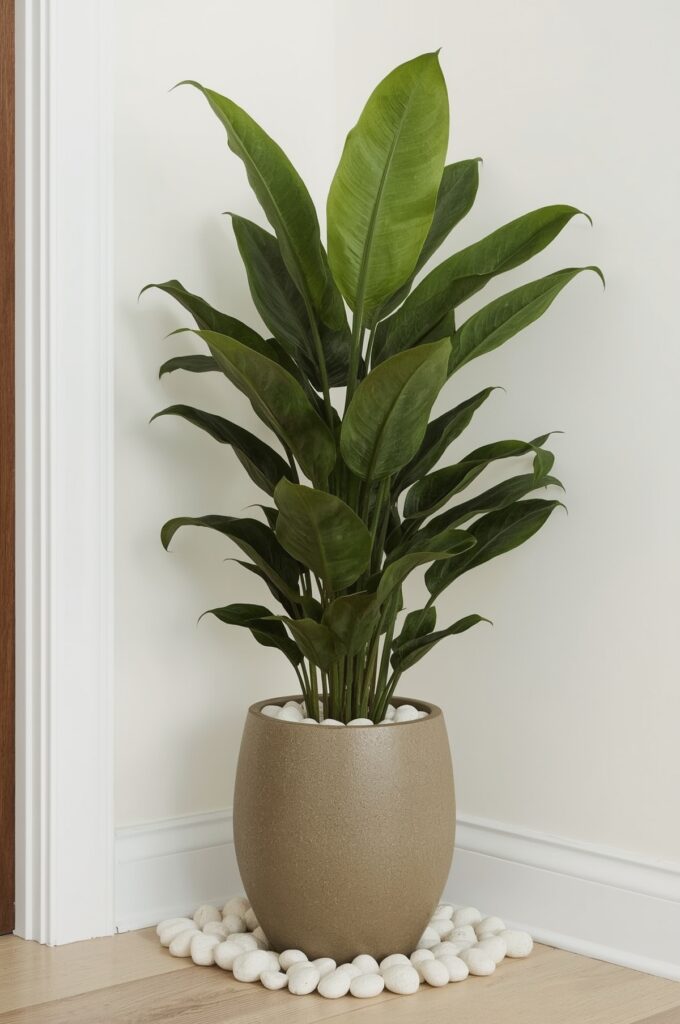 Zen Stones + Greenery