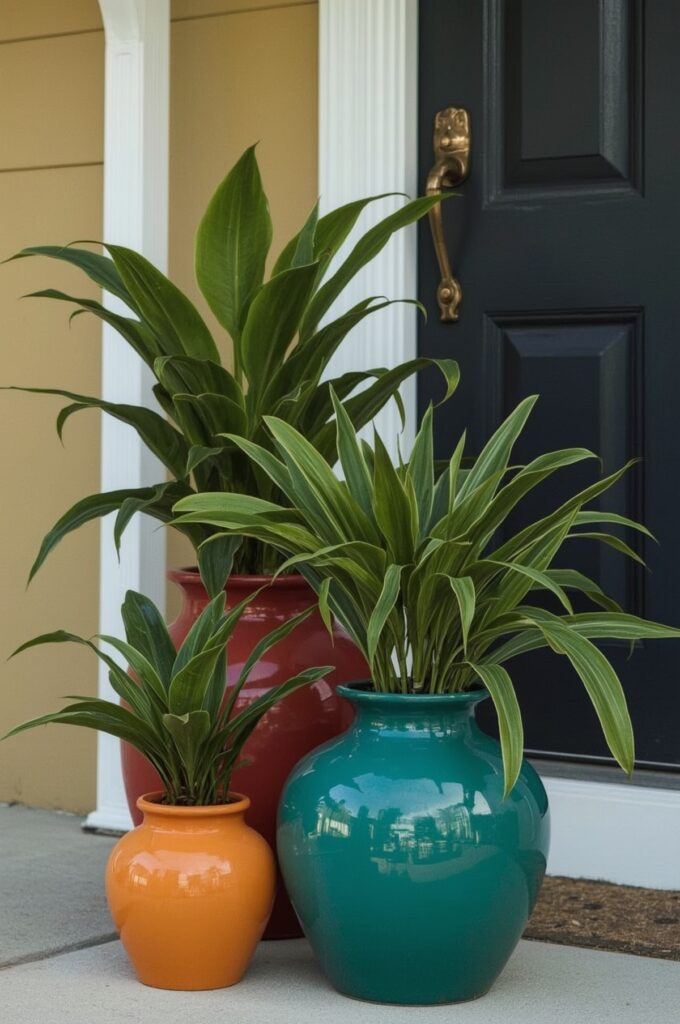 Colorful Pot Styling