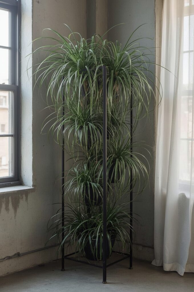 Cascading Metal Stand