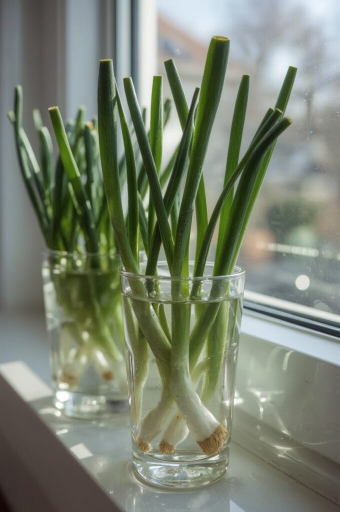 Green Onion Regrowth