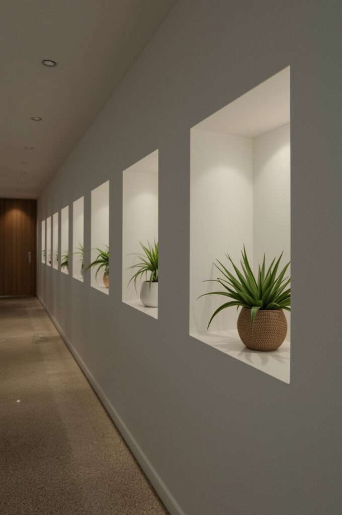 Recessed Niche Greens