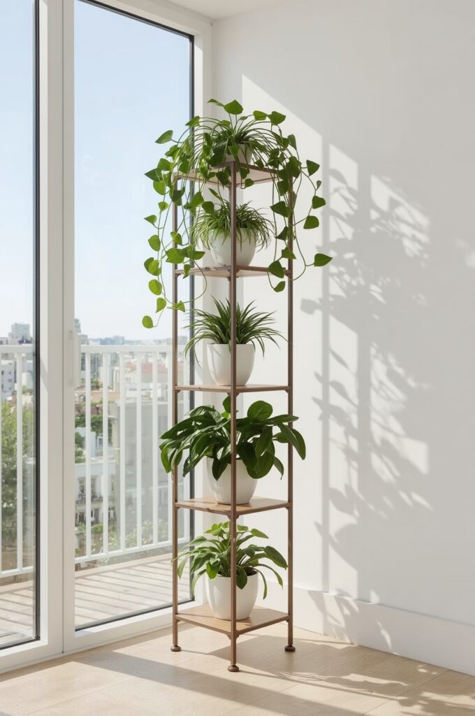 Vertical Tower Shelf