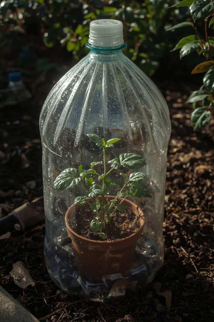 Plastic Bottle Greenhouse