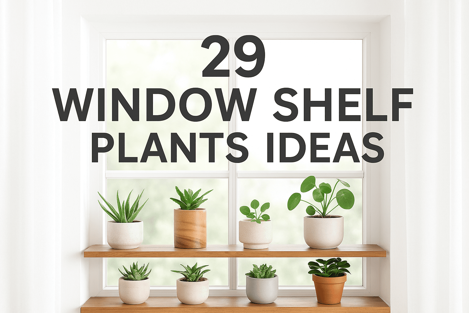 29 Creative Window Plant Shelf Ideas to Transform Your Space