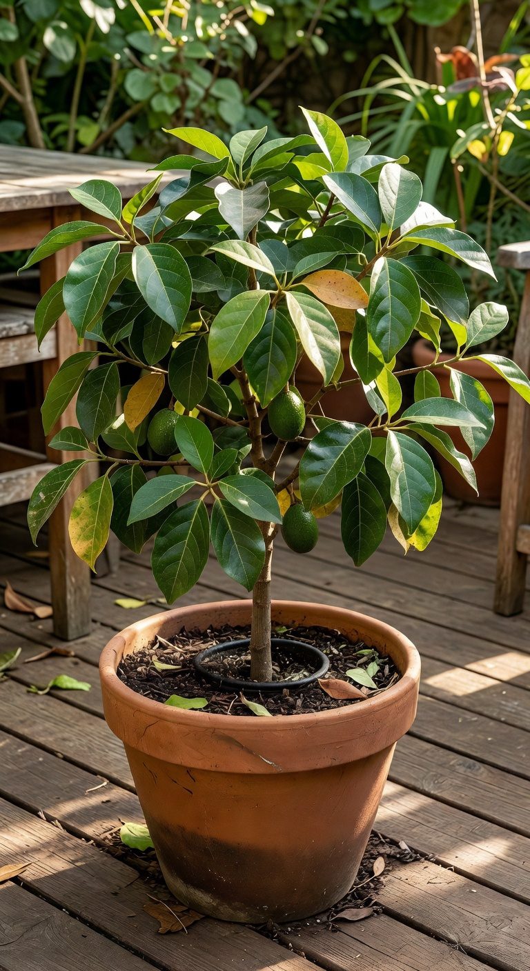 grow avocados in pots