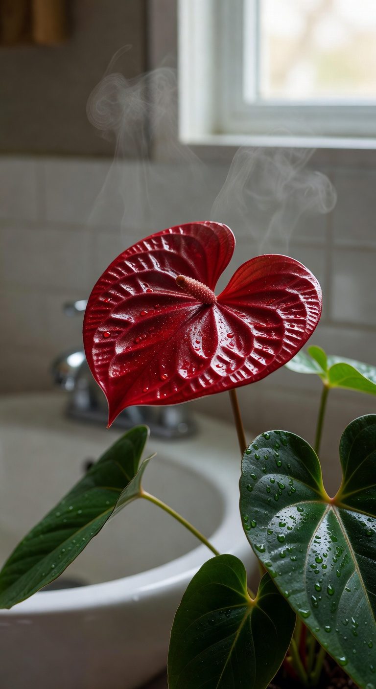 humidity loving tropical plant