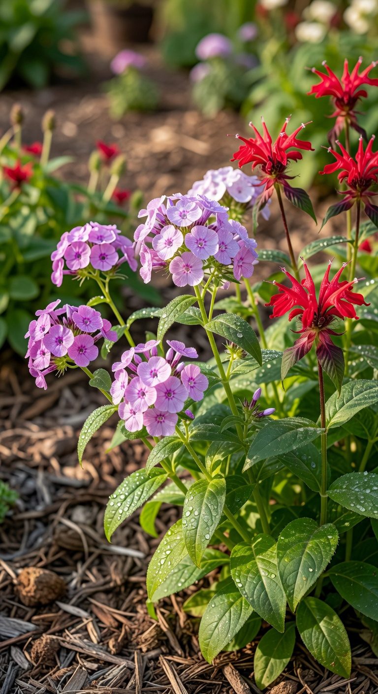 mildew resistant colorful perennials