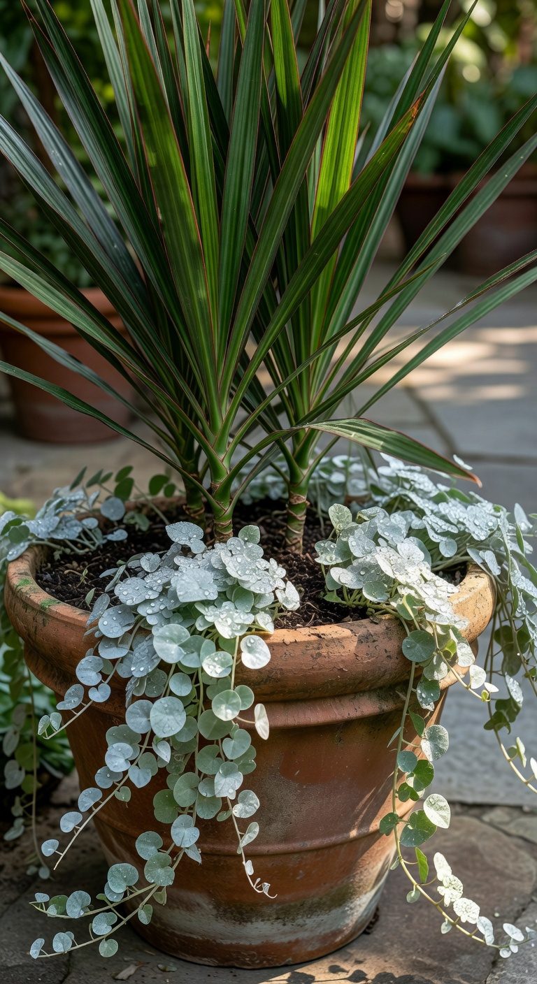 tall and trailing arrangements