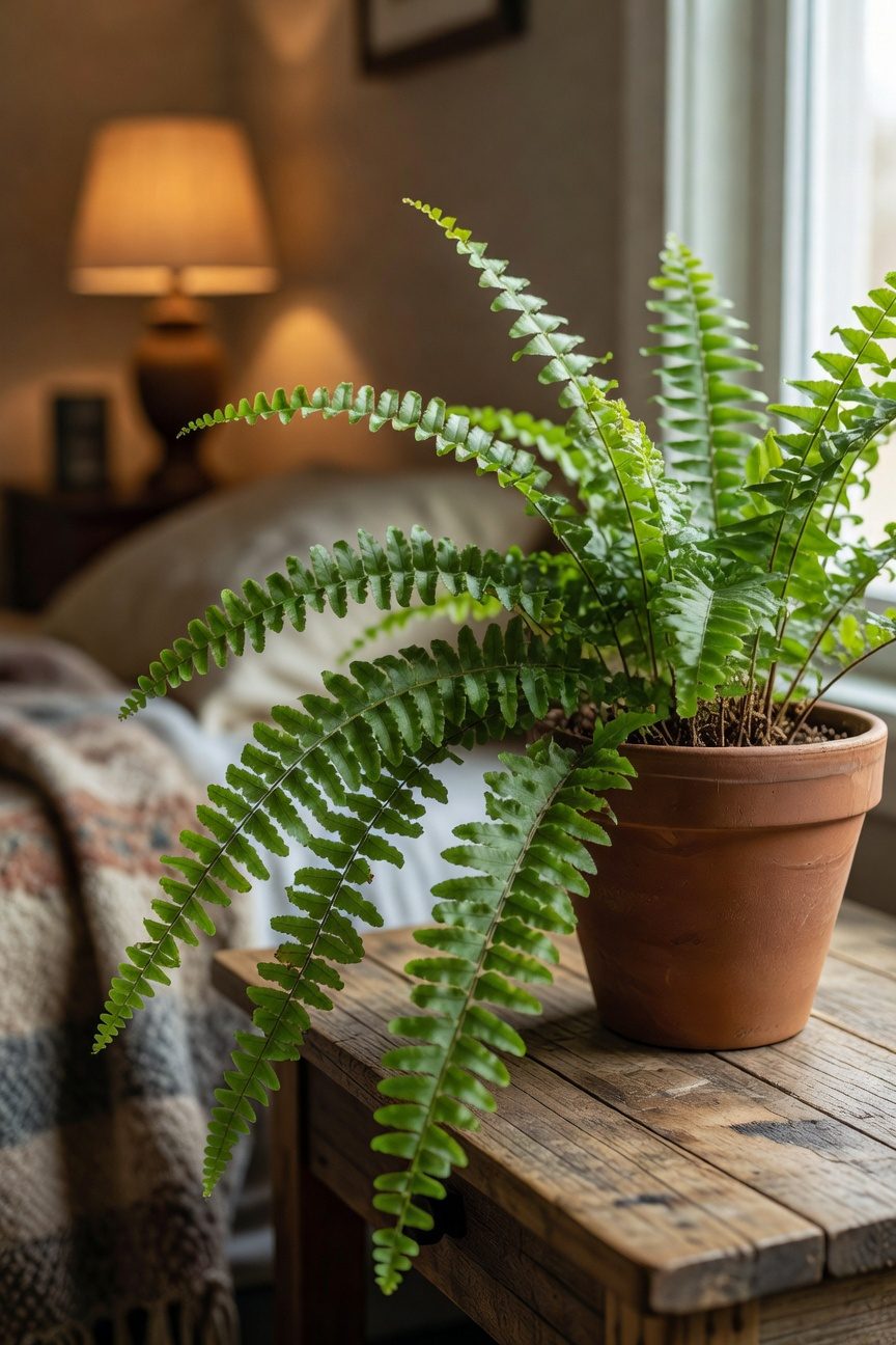 air purifying ferns for tranquility