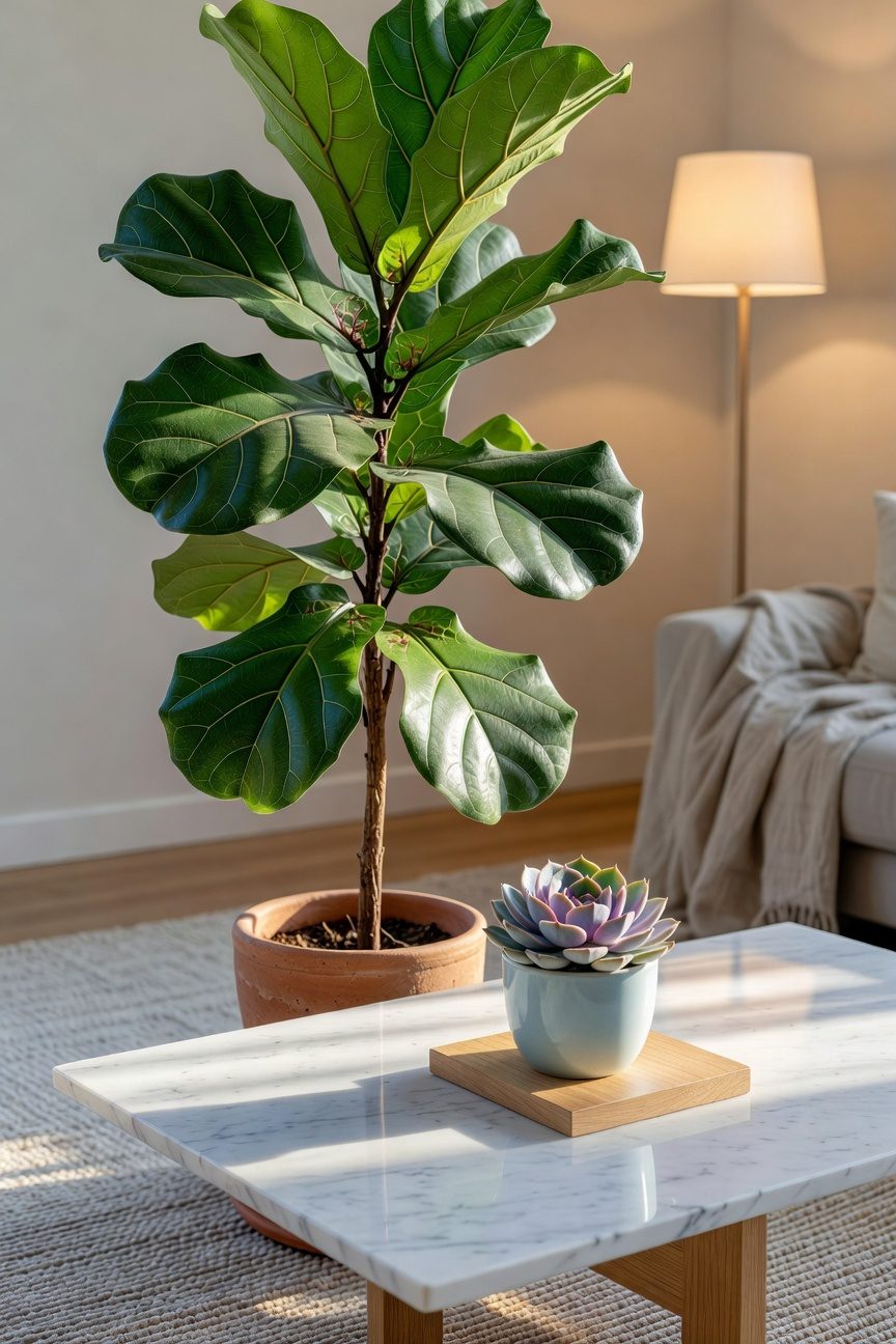 bold light loving plant displays