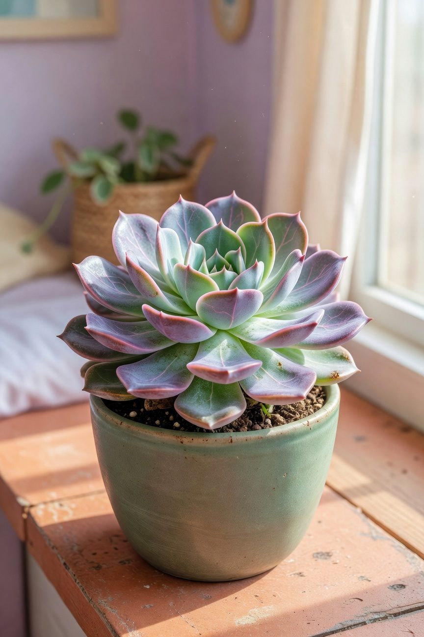 colorful low maintenance succulents