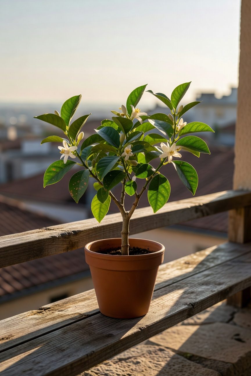 compact fragrant citrus trees
