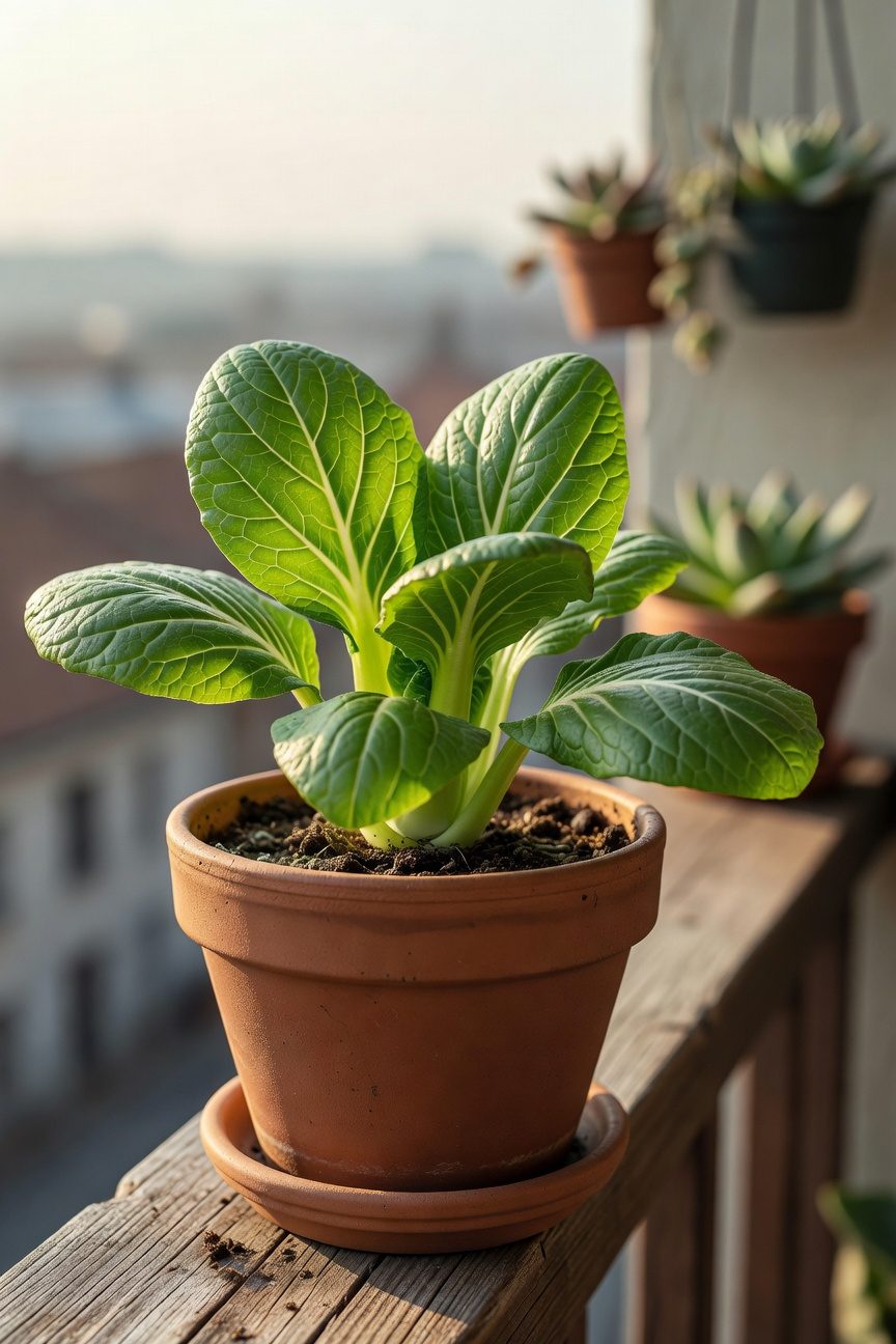 fresh salad balcony garden