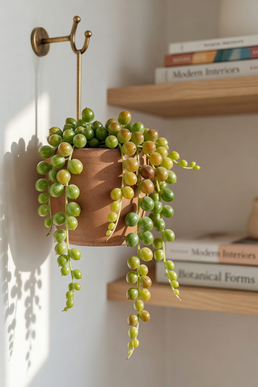 low maintenance trailing succulent care