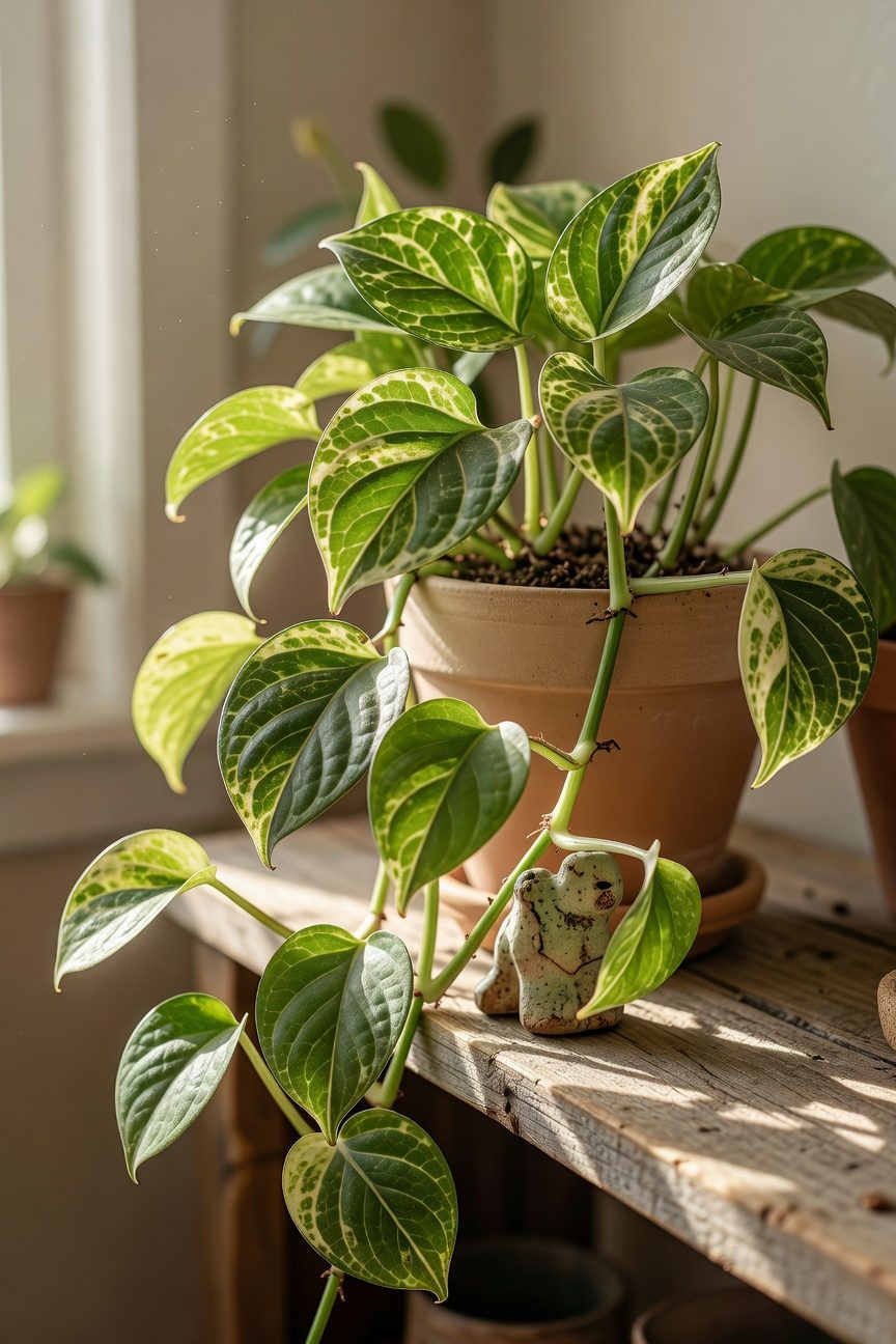 low maintenance tropical greenery