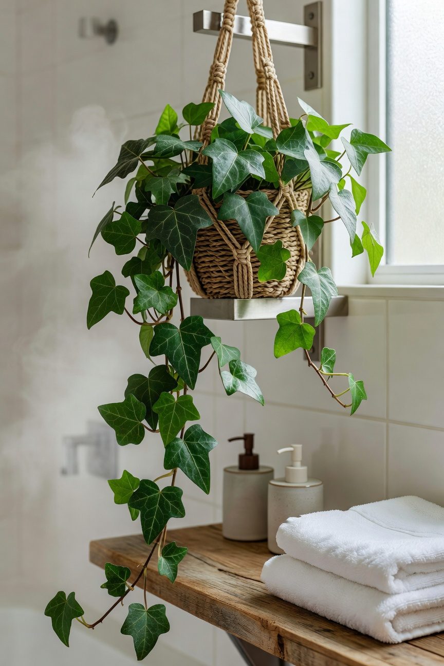 lush humidity loving bathroom fern
