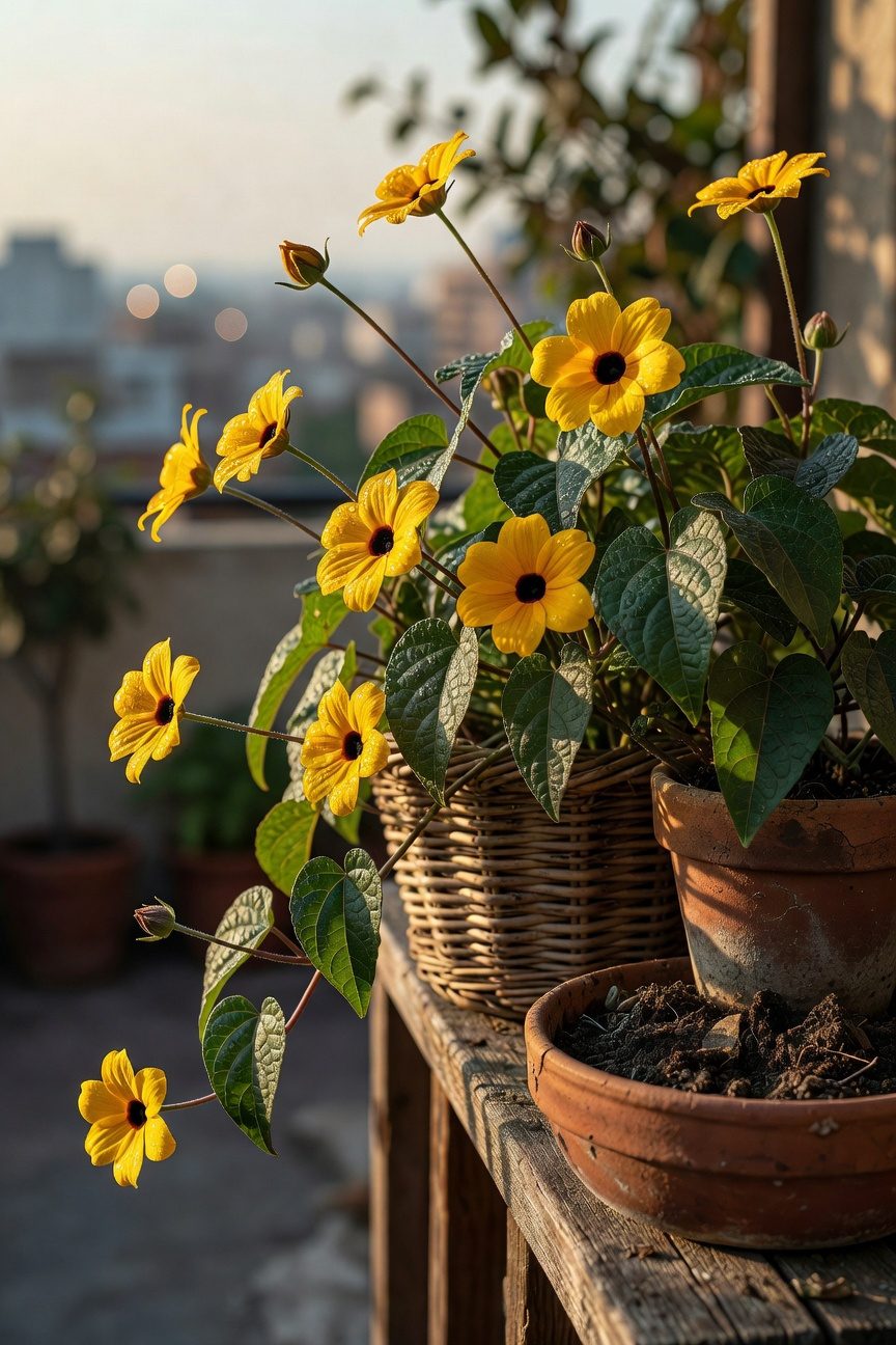 bright pest repelling summer border