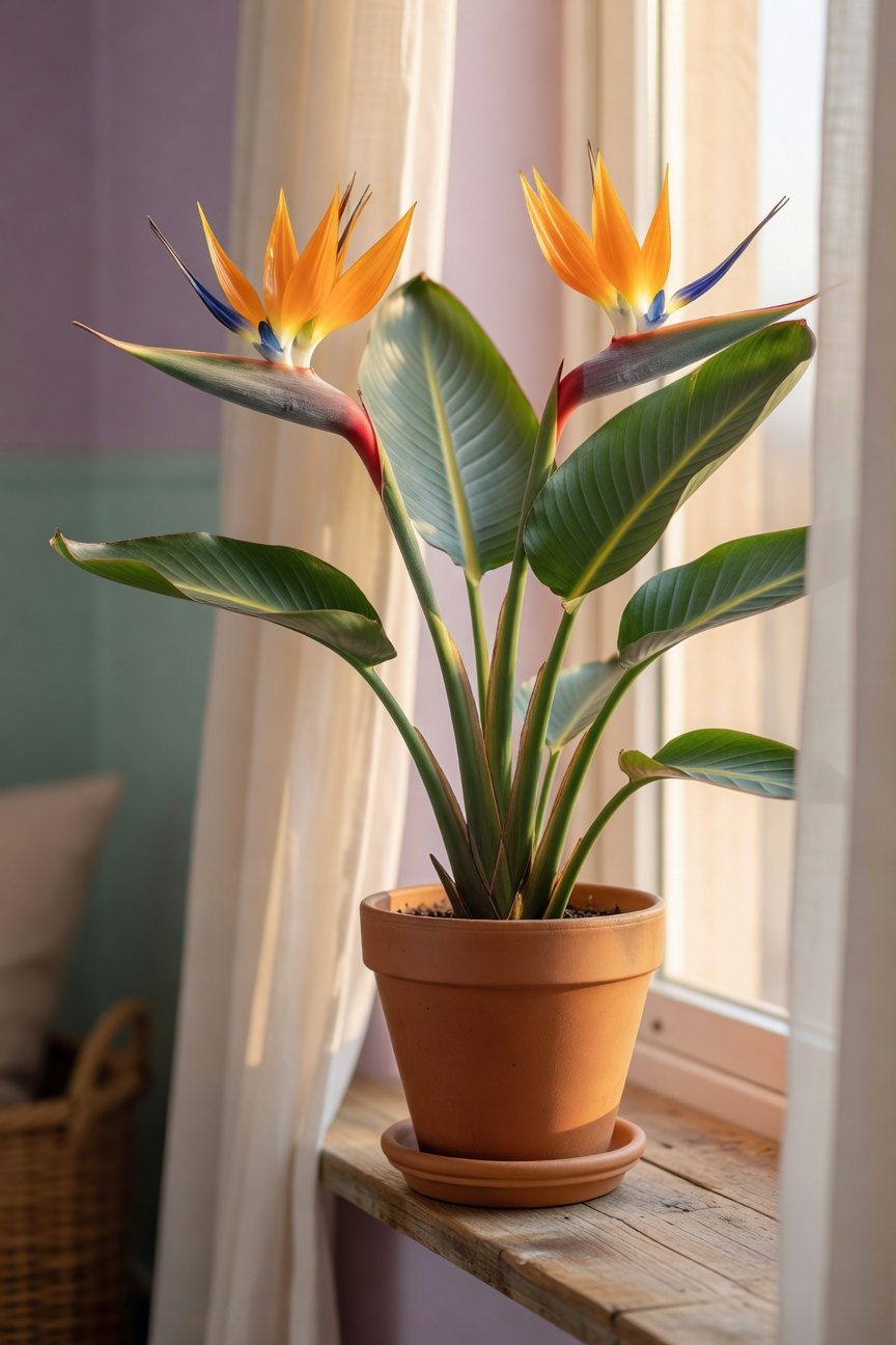 bright sunlight tropical plants