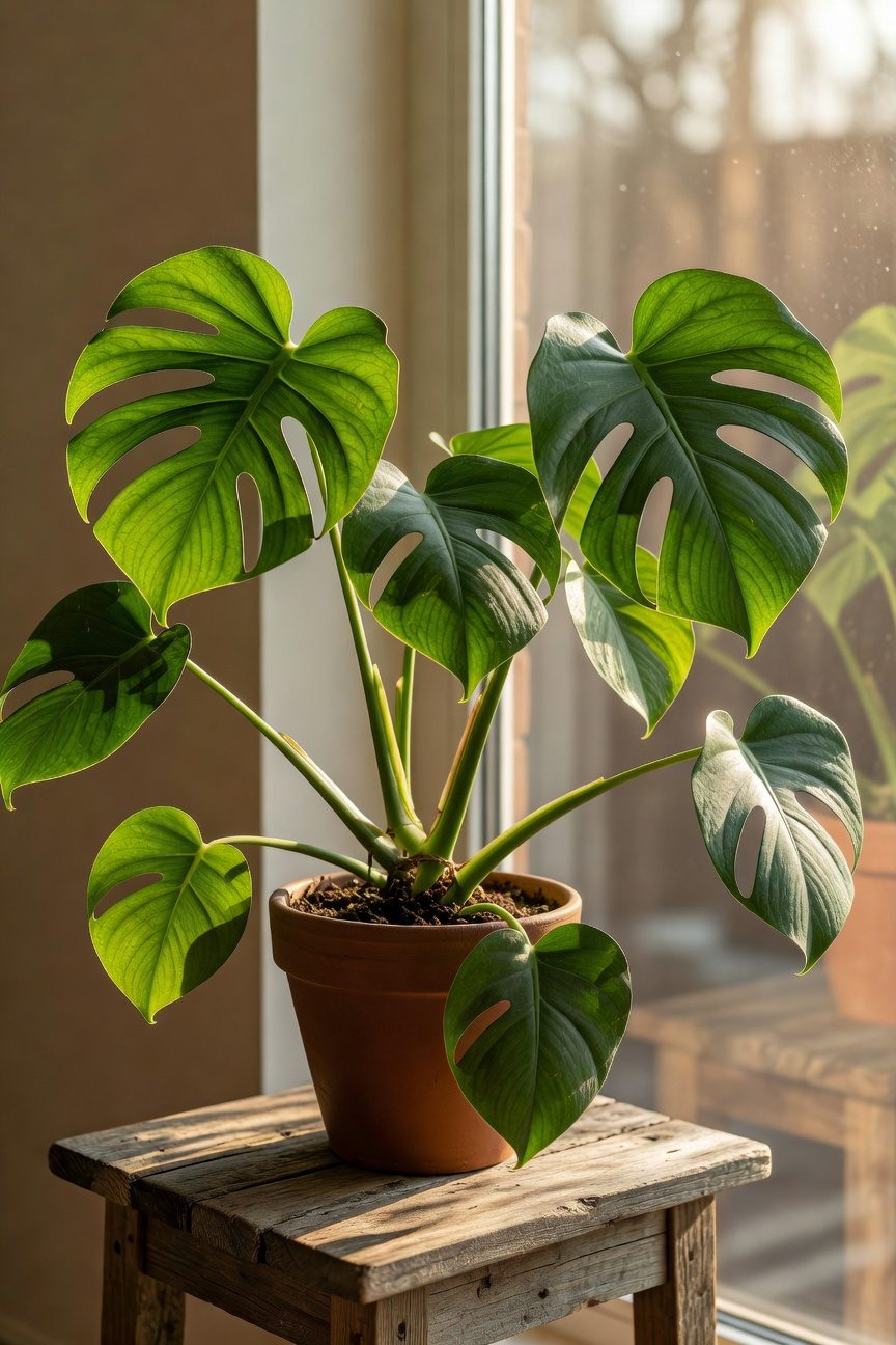 diffuse light enhances foliage