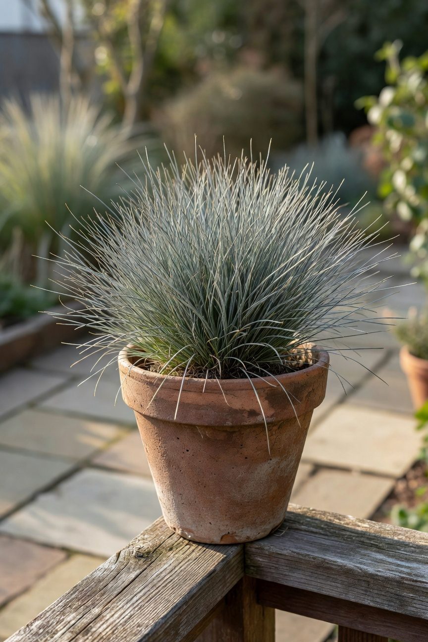 drought tolerant grasses for pots