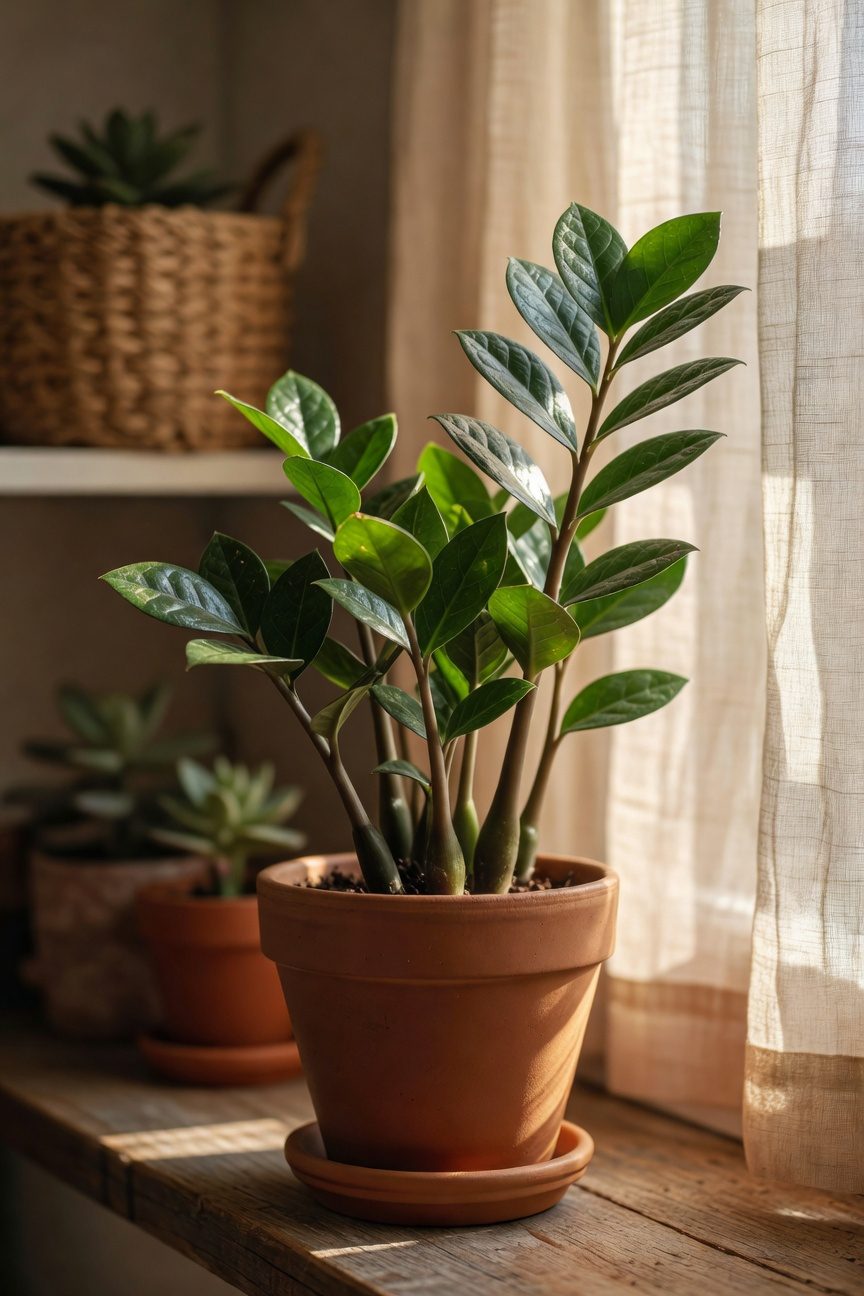 easy care tropical plants